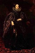 Dyck, Anthony van Portrat der Marchesa Balbi oil painting